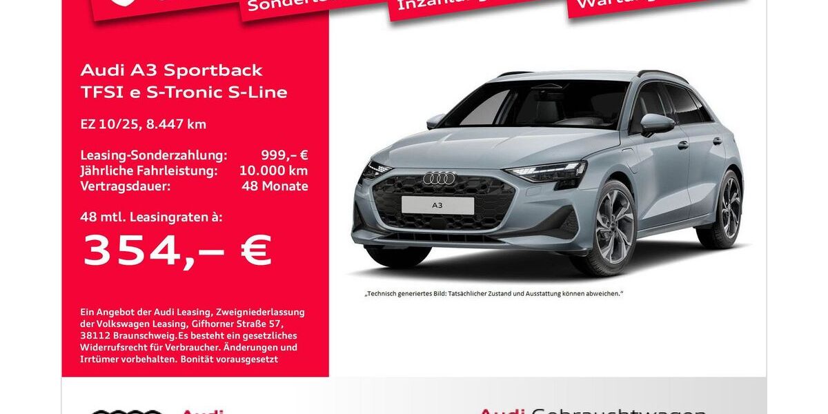 Audi A3 8.447 km 40.441 &euro; Bremerhaven 27576