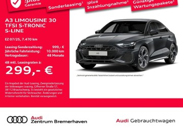 Audi A3 7.470 km 32.680 &euro; Bremerhaven 27576